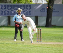 Sydenham seamer Tom Agnew has five wickets in his side's match against Burnside. PHOTO: KEVIN...