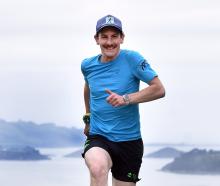 Dunedin runner Hunter Wight has run the corresponding number of kilometres to the date every day...