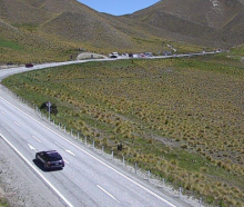 The crash closed the Lindis Pass (SH8) until about 3pm. Photo: NZTA/Waka Kotahi