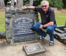 Awarua RSA president and war veteran Ian Beker is relieved to see military nurse Major Rose...