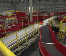 The new $42 million facility is being opened by DHL at Christchurch Airport this week.  Photo:...