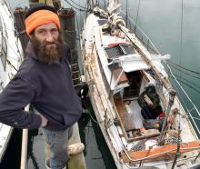 Murray Wakefield is shown on his boat in this 2018 photo. Photo: Stephen Jaquiery