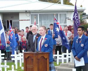 South Otago High School head girl Briar Mills (17) reflects on her changing perception of Anzac...