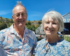 Malcolm and Joy Todd, from Orotere, in the North Island. PHOTOS: JULES CHIN