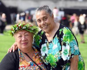 Mary Taurarii and Viola Swete, both of Dunedin. PHOTOS: LINDA ROBERTSON
