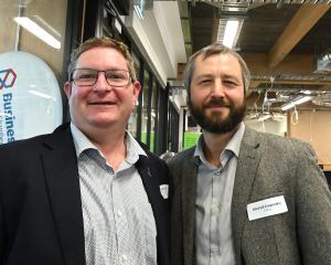 Dan Taylor, of Hawke’s Bay, and Michail Karpenko, of Auckland. PHOTOS: LINDA ROBERTSON