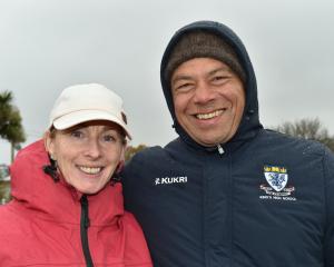 Steph Cardno and Wayne Faasega, both of Dunedin. PHOTOS: GREGOR RICHARDSON