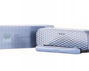 ghd Gold Hair Straightener in Icy Blue - Limited Edition. For instantly sleek, silky smooth hair....