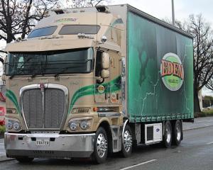 Robert Galt, from Eden Haulage, won the prize for King Rig at the event, beating out the other...