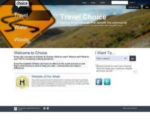 A screengrab of the Queenstown Lakes District Council's website `Choice' for anyone keen on...