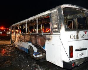 A smoke alarm helped alert the occupant of this house bus, after it caught fire early yesterday....