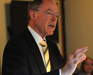 Act New Zealand leader Don Brash. Photo by Peter McIntosh.