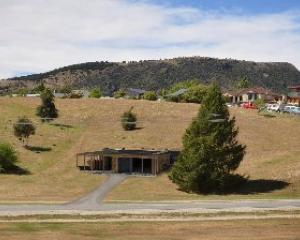 An architect's impression of how the new LandSAR Wanaka headquarters will look when it is built...