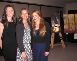 Basking in the success of a hugely successful art auction, held at the Athenaeum Hall on Saturday...