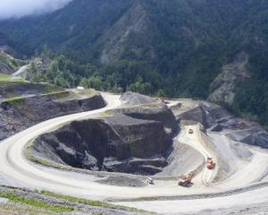 Bathurst Resources' Cascade mine operation in the Denniston Plateau area on the West Coast last...