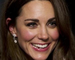 Britain's Catherine, Duchess of Cambridge attends the UK premiere of 'War Horse' on the eve of...