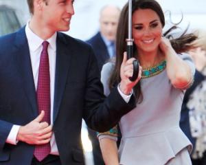 Britain's Prince William and Catherine Duchess of Cambridge arrive for the British Premiere of ...