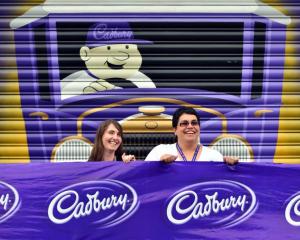 Cadbury World events manager Kylie Ruwhiu-Karawana (right) and events team member Deborah Stuut...