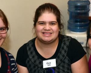 Caitlin Stubbings, Alana Fidow and Debbie Lindsay, all of Dunedin.