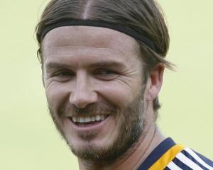 David Beckham. Photo Reuters