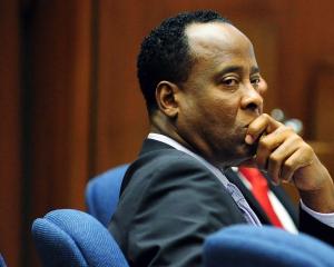 Dr Conrad Murray looks on during his trial in Los Angeles  in the death of Michael Jackson. Photo...