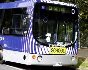Drivers should be extra careful near school buses, the AA says. Photo by NZPA