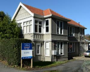 Dunedin boarding house, Alva House in upper High St, is for sale. PHOTO: GERARD O'BRIEN