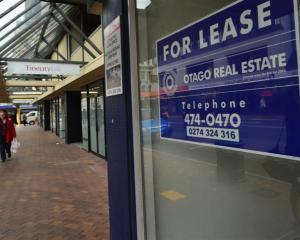Dunedin's mayoral candidates say 'for lease' signs in shop windows reflect the story of tough...
