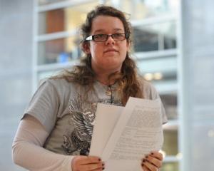Fifth-year University of Otago student C.J. O'Connor  says capping the student allowance will...