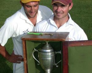 In the tradition of the Hawke Cup, when the opposing team is not allowed to see the trophy unless...