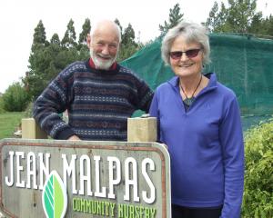 Inland Otago Conservation Award winners Neill and Barb Simpson, of Kelvin Heights, at the Jean...