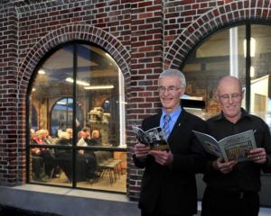 John Barsby (left) and Allan Kynaston  with their books which were launched during the Southern...