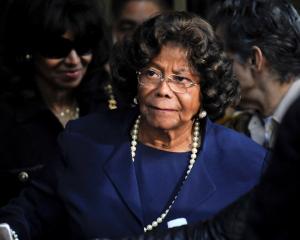 Katherine Jackson leaves the sentencing hearing of Dr Conrad Murray, who was convicted of...