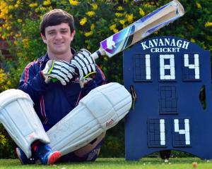 Kavanagh College first XI batsman Liam Eathorne blasted 184 runs from 58 deliveries during a...