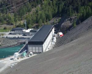 Meridian's Benmore power station. Photo from ODT files.