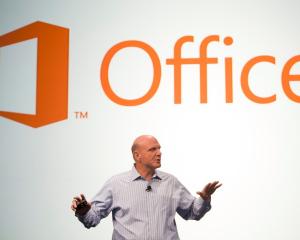 Microsoft CEO Steve Ballmer announces the customer preview of the new Microsoft Office in San...