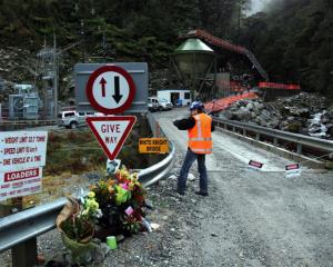 Mines Rescue enter the Pike River Mine for the first time since the mine explosions. Photo by...