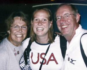 n a undated family photo released by Bachman's Inc, a Minneapolis company, CEO Todd Bachman,...