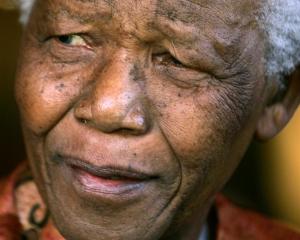 Nelson Mandela. Photo by Reuters.