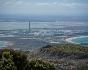 New Zealand Aluminium Smelters' Tiwai Point plant near Bluff.