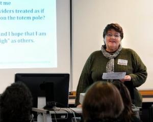 New Zealand Home Early Childhood Education Association president Carol Stovold explains the...