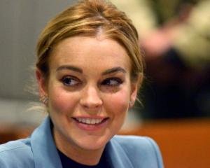 On the comeback trail . . . Lindsay Lohan. Photo Reuters