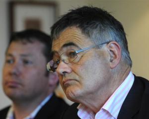 Otago Chamber of Commerce chief executive John Christie and Dunedin Mayor Dave Cull. Photos by...