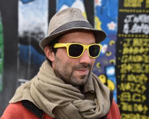 Paris artist elparo  is ready to start his Dunedin Fringe Festival performance elparo emerges...