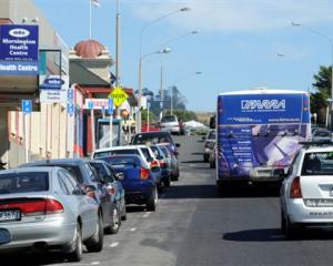 Parking can be difficult to find along Mailer St, in Mornington, where commercial business...