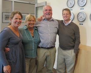 Part of the NHNZ family . . . New owner of NHNZ, Australian businessman David Haslingden (right),...