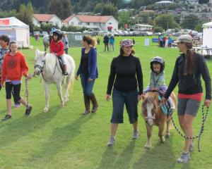 Pony rides, as well as rides in a police car and a fire engine proved popular.