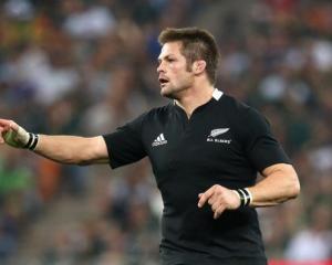 Richie McCaw: 'I don't let on to the coaches too much, there's no point in freaking them.' Photo...