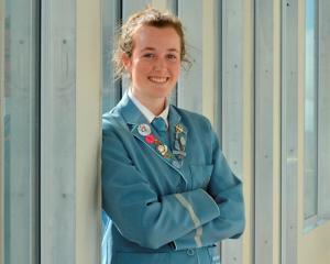 St Hilda's Collegiate School head girl Harriet Keown (16), who has been selected to represent New...