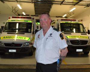 St John emergency medical technician Craig Greenall has been a St John volunteer for 14 years....
